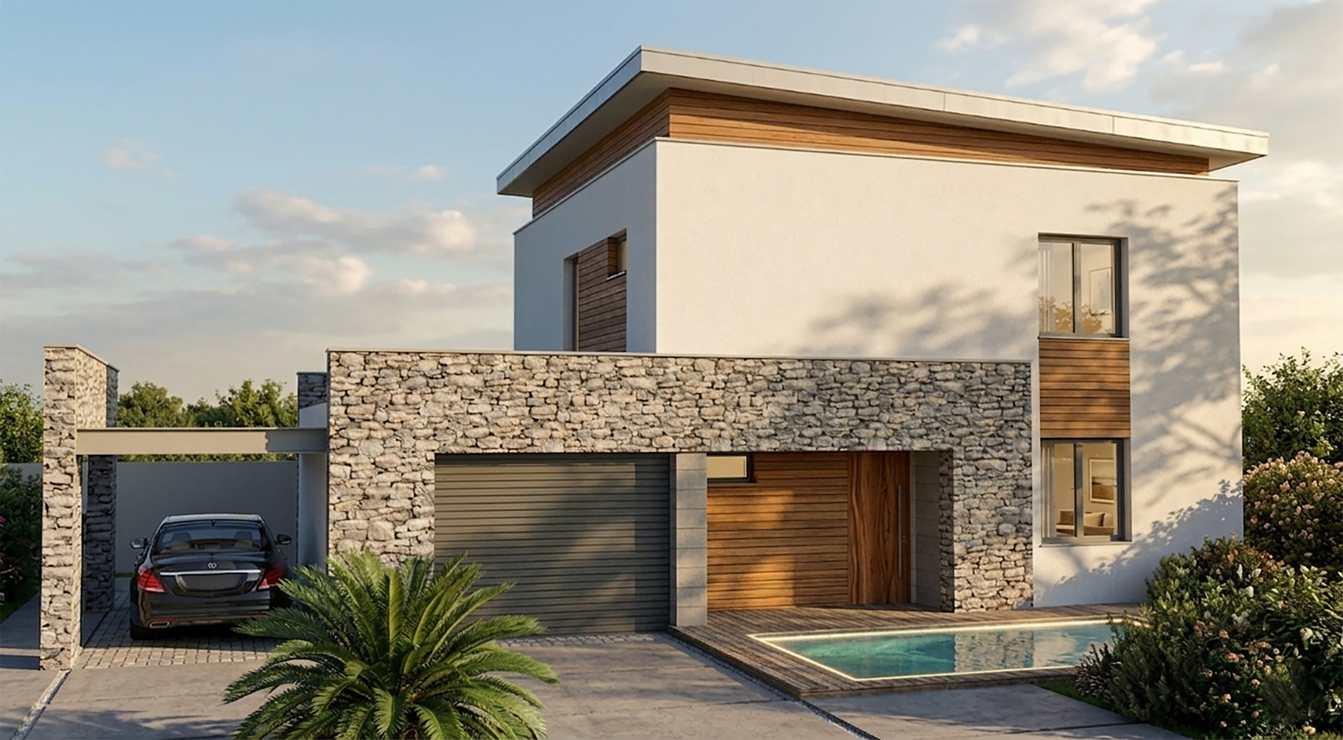 Villa s bazénom